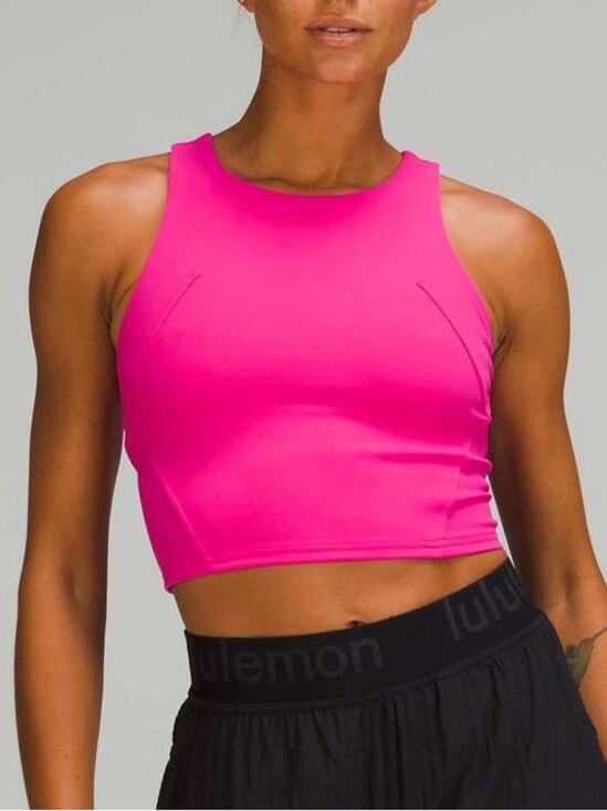 lululemon athletica Other - Lululemon Invigorate Training Tank Bra Top
Sonic Pink size 4